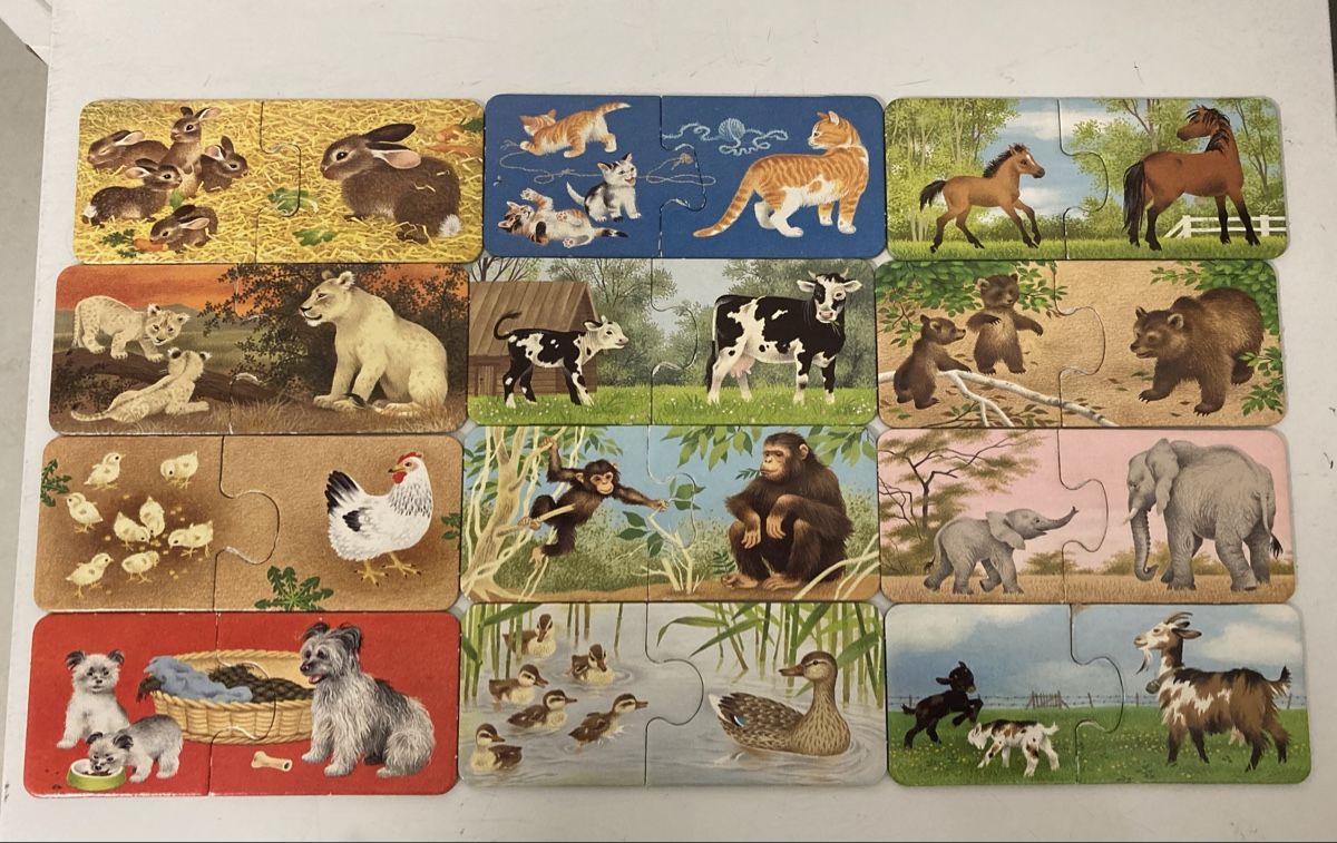 Ravensburger Puzzle: Tiere und ihre Kinder – Usato da Röschenz venduto da rah_8hkj 3