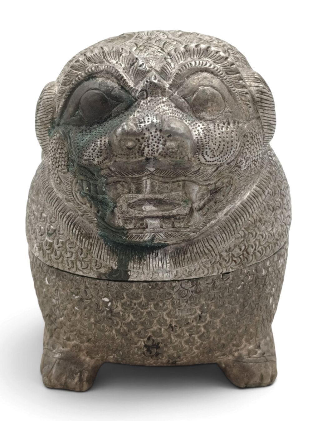 Sculture & Statue: Antikes Wächterlöwe Gefäss  – Usato da Hochfelden venduto da Historium 6