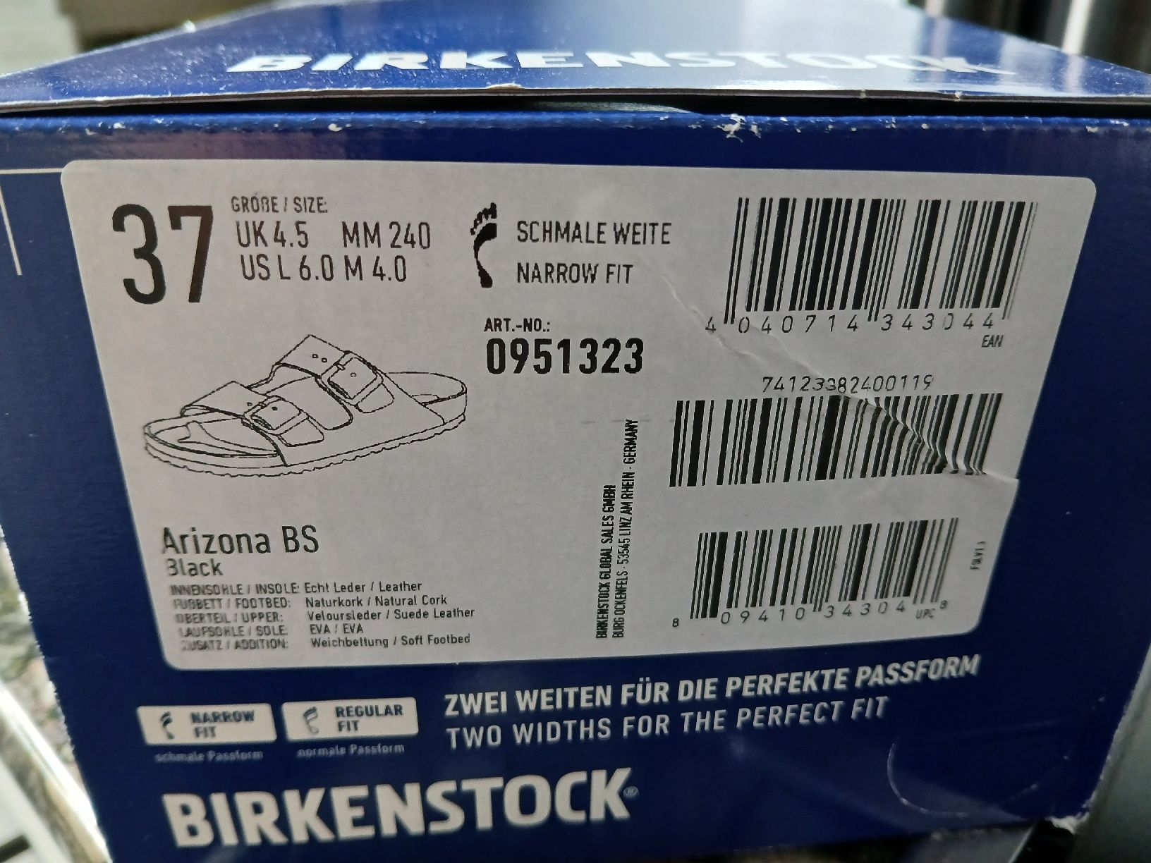 Birkenstock Scarpe da uomo: Birkenstock Arizona BS Leder – Nuovo e nell'imballaggio originale da Wädenswil venduto da gym99 3