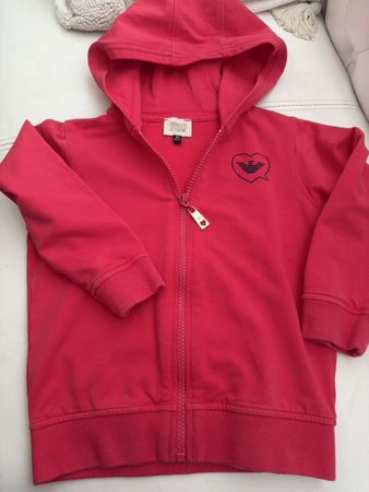 Armani Junior Hoodie pink Grösse size 106