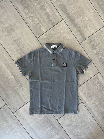 STONE ISLAND Poloshirt Grau