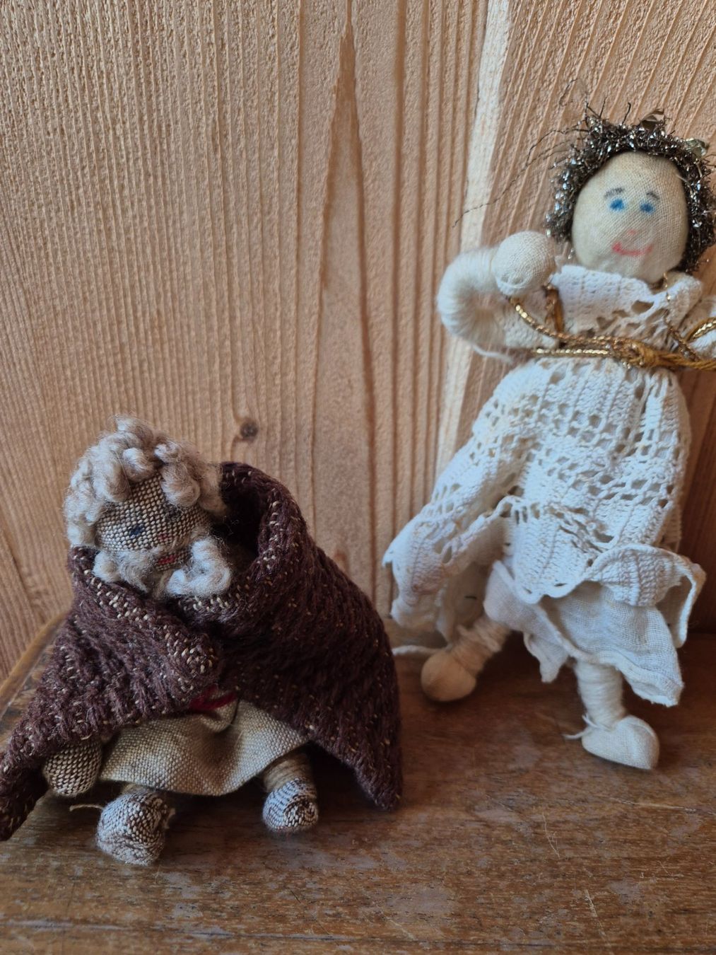 Statuette: handgemachte alte Püppchenn Set – Usato da Buchs SG venduto da MStBu 7