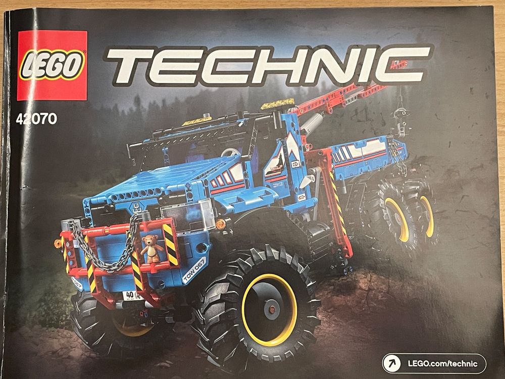 Lego Technic 42070 Allrad Abschleppwagen | Kaufen auf Ricardo