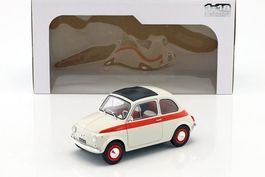 Fiat 500 L Sport 1960 creme / rot / schwarz  1:18 von Solido