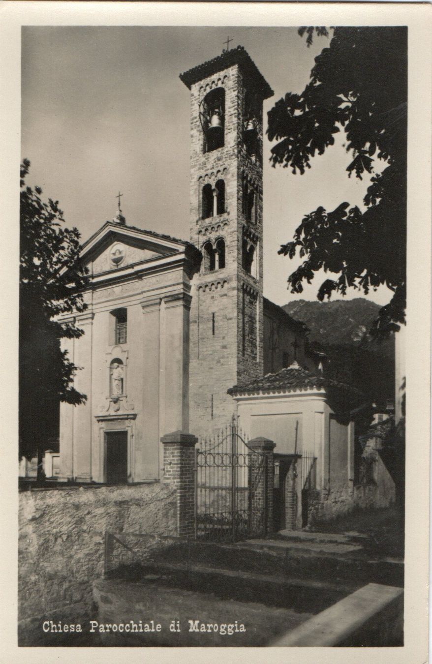Cartoline postali: Maroggia - Chiesa Parocchiale – Nuovo (secondo la descrizione) da Melano venduto da pisonsdro