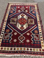 Farbenfroher Nomaden Teppich West Anatolien 