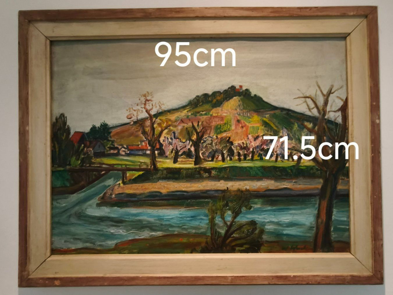 Tableaux: Gemälde mit Holzrahmen – D'occasion à Thun par kisc93