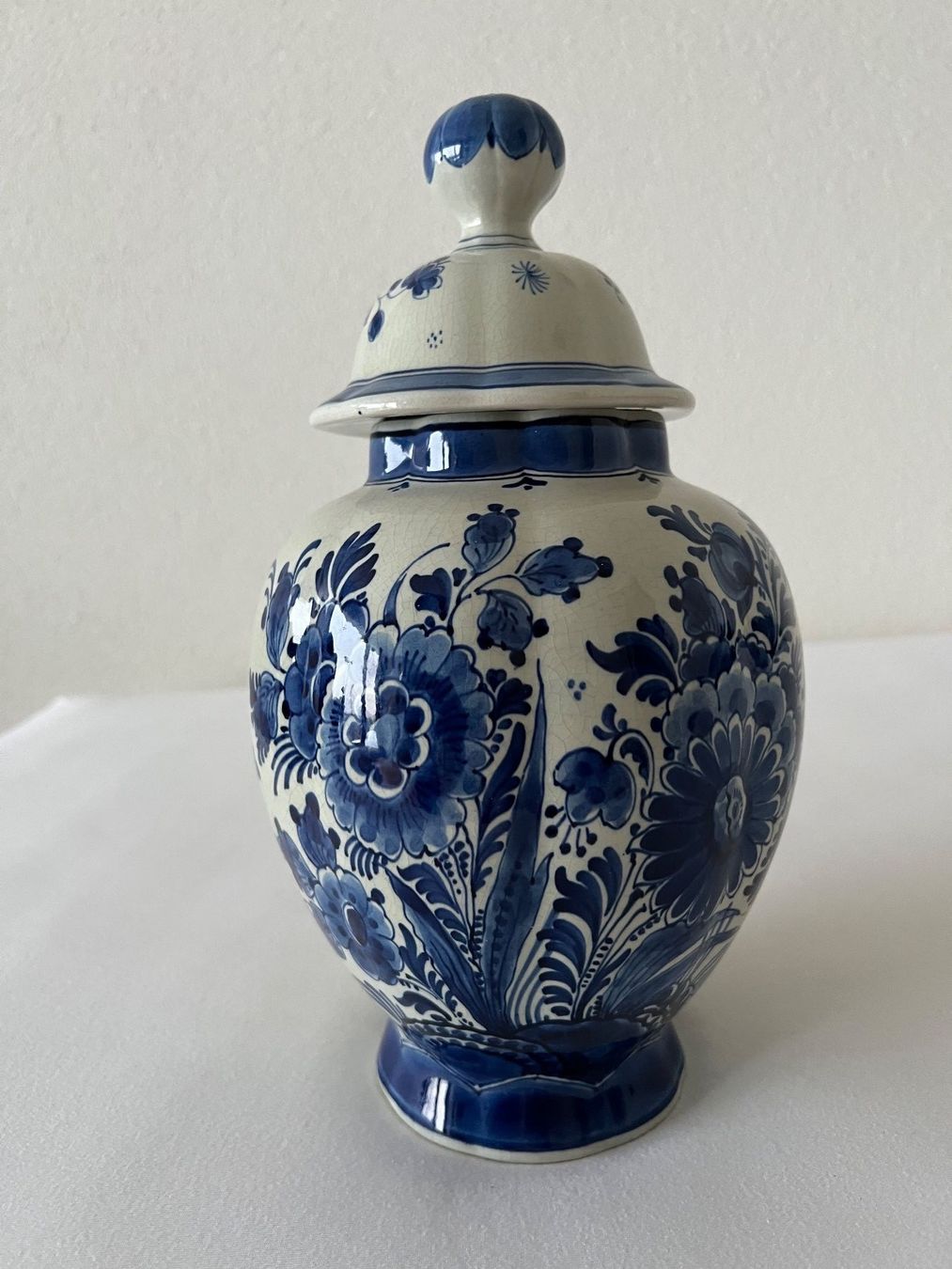 Vase & Récipients: Original Alte DELFTER Deckelvase – D'occasion à Adliswil par groenland01