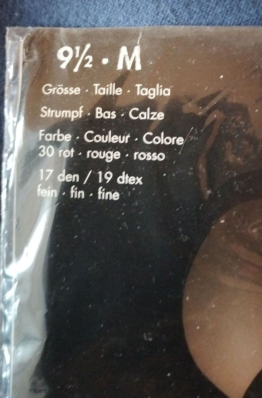 Migros Calze & Collant: Damen Strümpfe Grösse M rot neu – Nuovo e nell'imballaggio originale da Gümligen venduto da Fantapanda 1