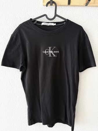 Schwarzes Calvin Klein Jeans T-Shirt, schwarzGr. S, TOP