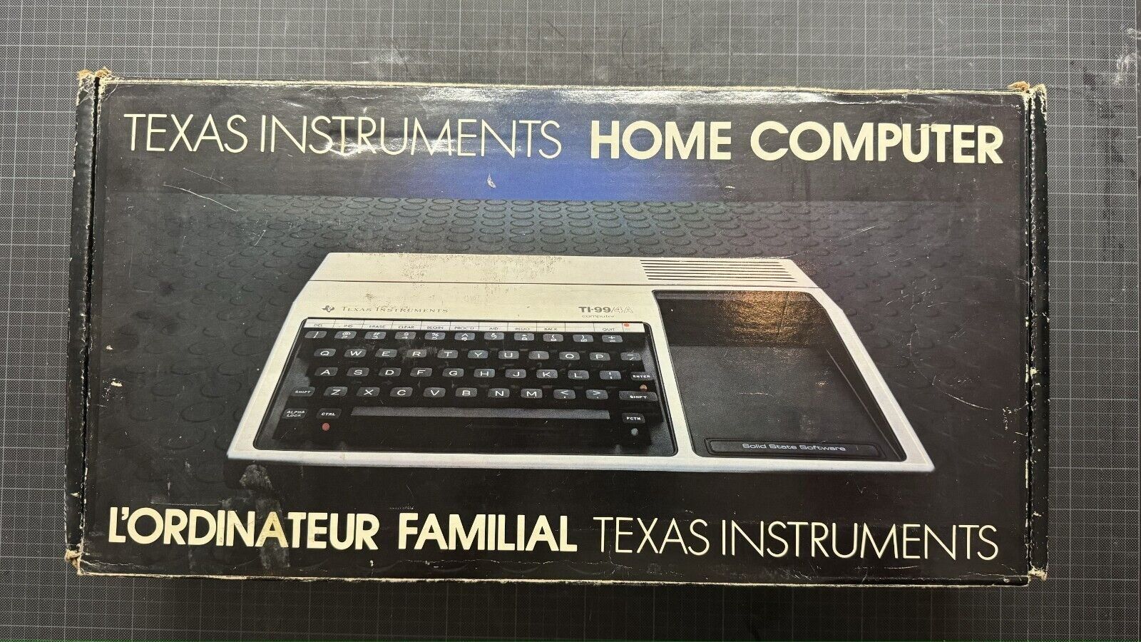 Texas Instruments PCs: Computer Texas Instruments TI99/4A aus 1980er Jahren, OVP – Gebraucht aus Cham von