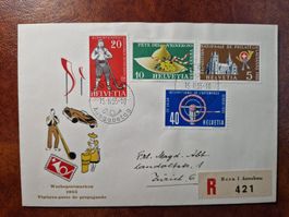 FDC 320 - 323 Deutsch