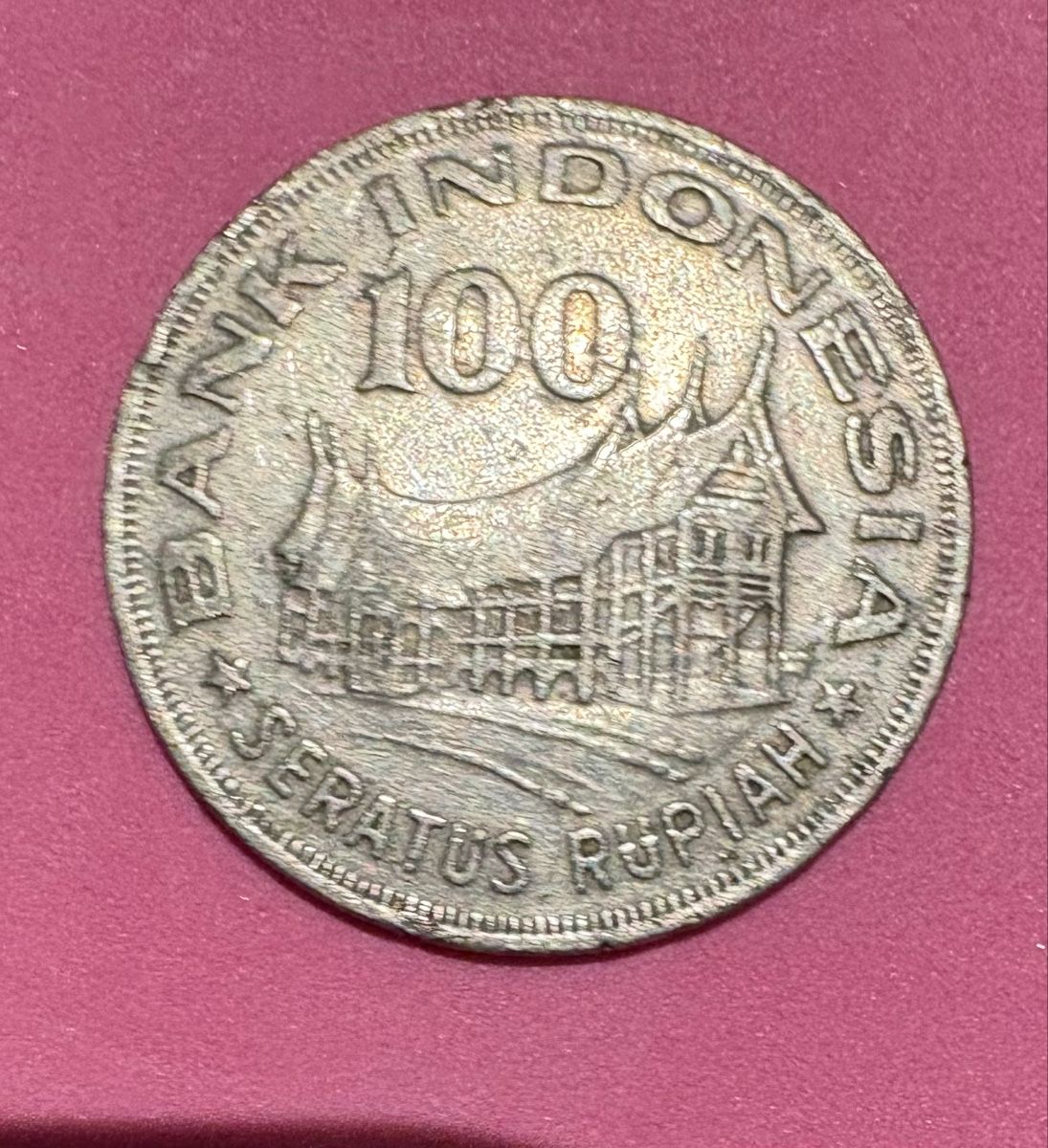 Pièce rare Indonésie 100 Roupie,1978, parfait état! (D'occasion) à ...