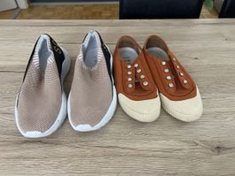 Chaussures SCHUTZ orange et beige (Lot avec 2 paires)