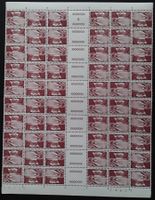 1950: Landschaft 10 + 20 Nr.S61/ S62 Bogen mit 60 Marken **