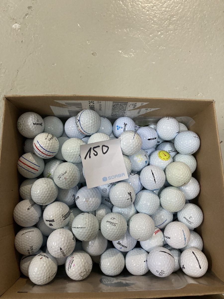 Bälle: Golfbälle 480stk.Weiss Diverse Marken – Gebraucht aus Lenggenwil von ochsengrillerSG 2