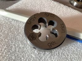 M12 x 1 LINKS Schneideisen Filière HSS , Neu von JBO