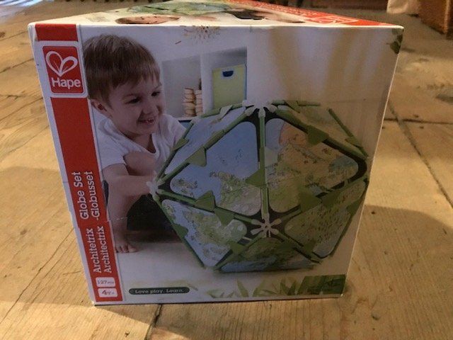 Giocattoli: Hape Architetrix Globe Set, zusammenbaubarer Globus – Usato da Zürich venduto da Klawitter