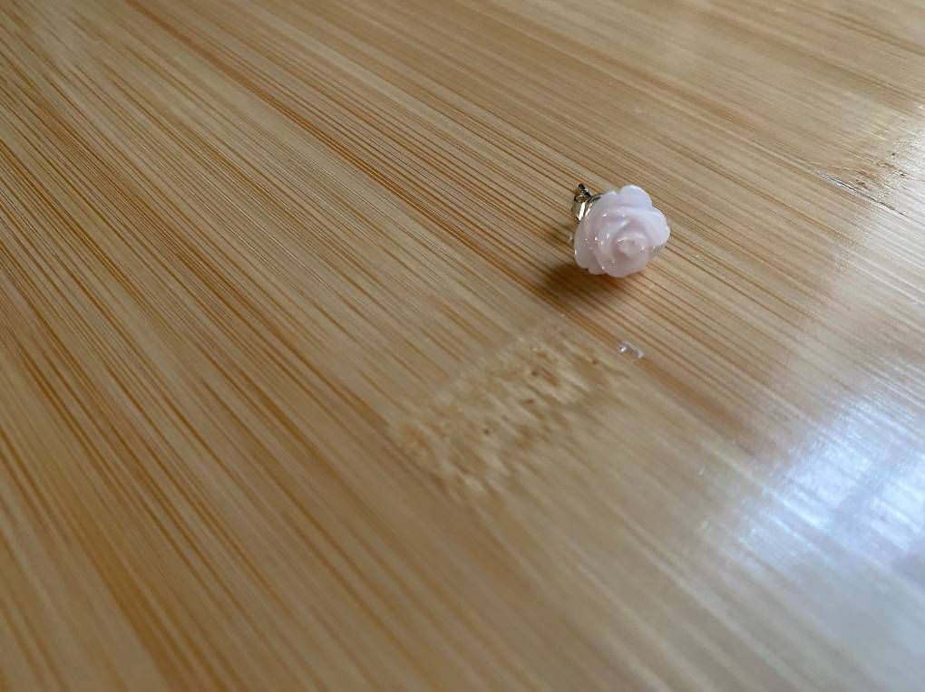 Orecchini pendenti & Orecchini a lobo: Ohrstecker Rose blassrosa – Usato da Rumisberg venduto da Simba97 3