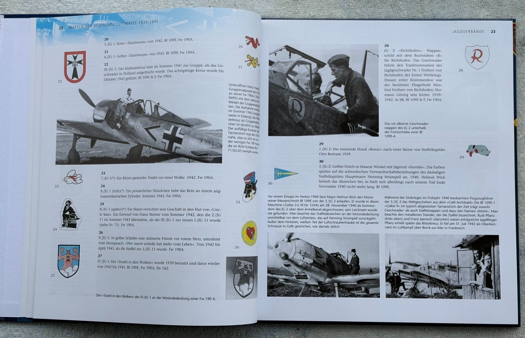 Libri: WAPPEN DER DEUTSCHEN LUFTWAFFE 1939-1945 – Usato da Ostermundigen venduto da wini63 4