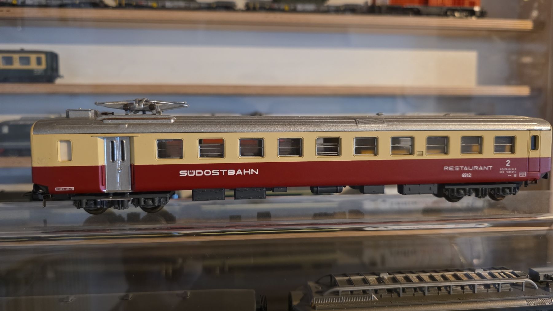 Lima Modellini di ferrovie: H0 Lima Wabu? SOB Restaurant – Usato da Müllheim Dorf venduto da Mowag731