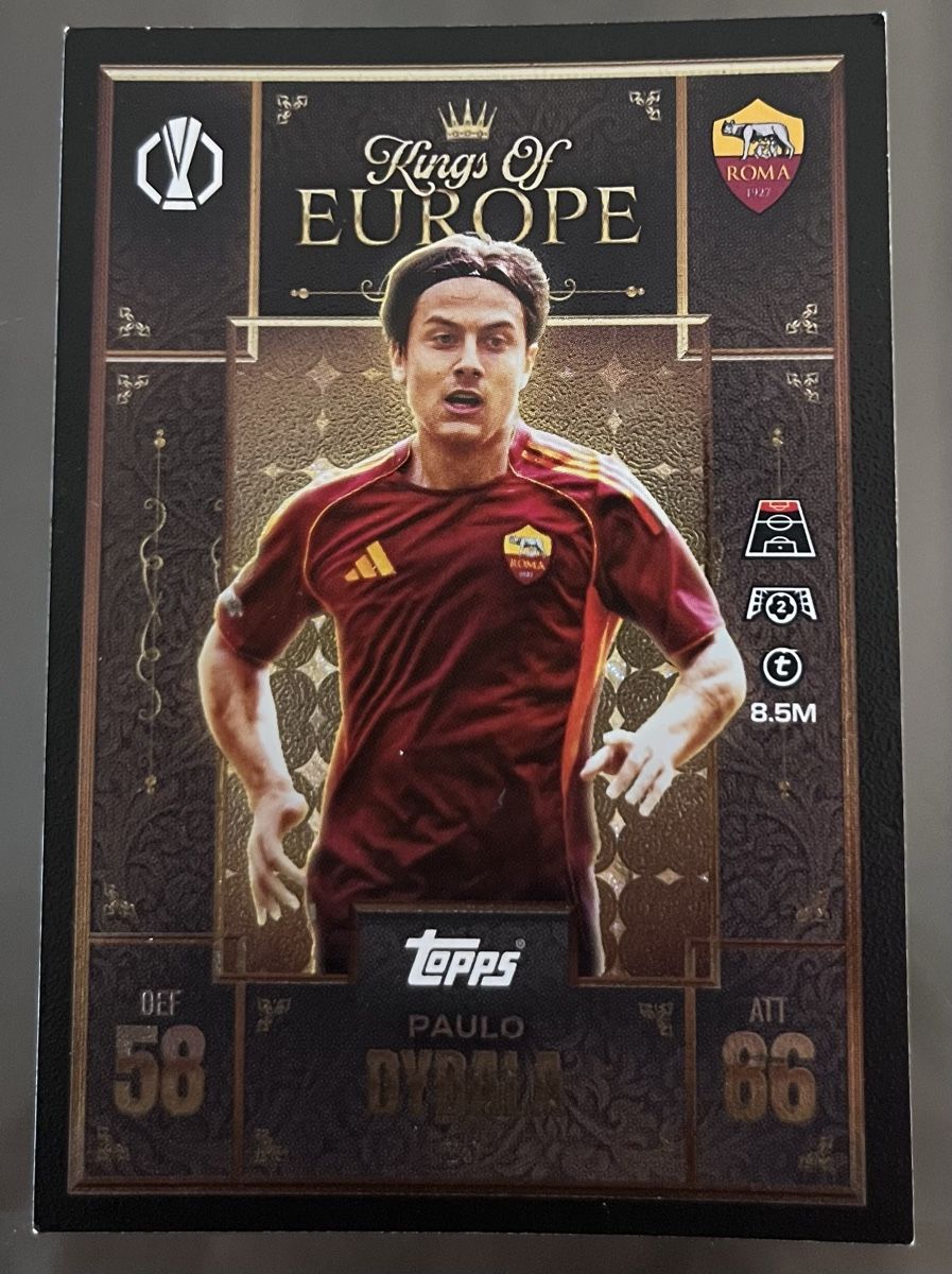 Topps Carte collezionabili: Match Attax Paulo Dybala – Usato da Neerach venduto da bluna18