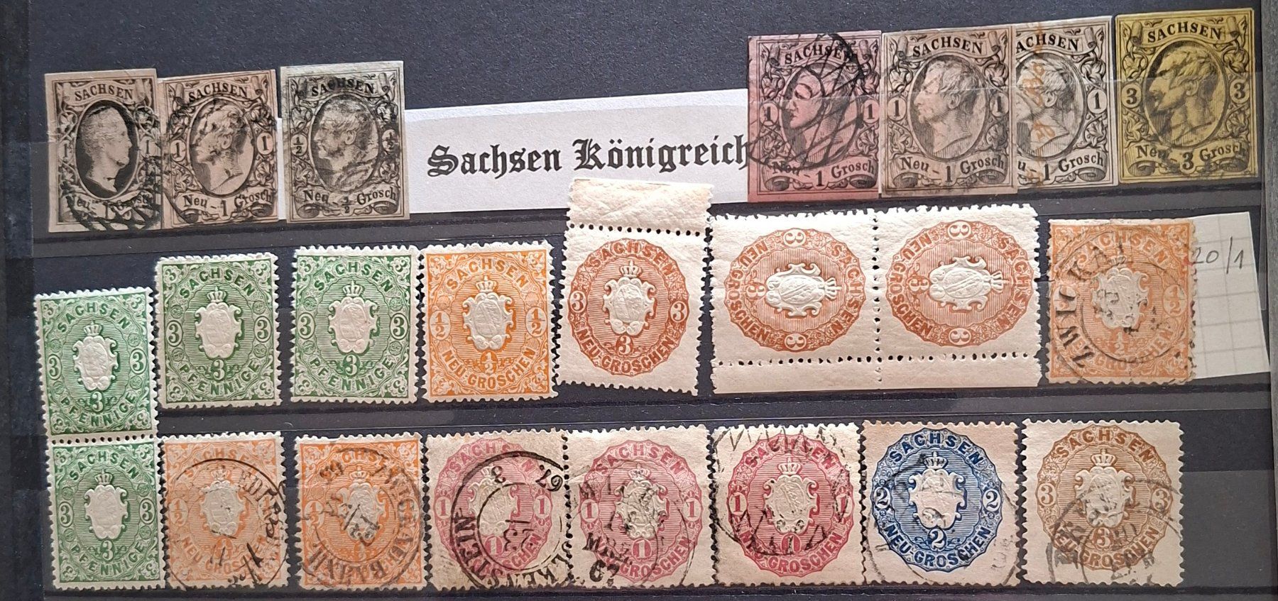 Tous les timbres: Briefmarken Altdeutschland – D'occasion à Dotzigen par ser_8hp9
