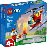 Lego City 60318 Fire Helicopter Neu ungeöffnet