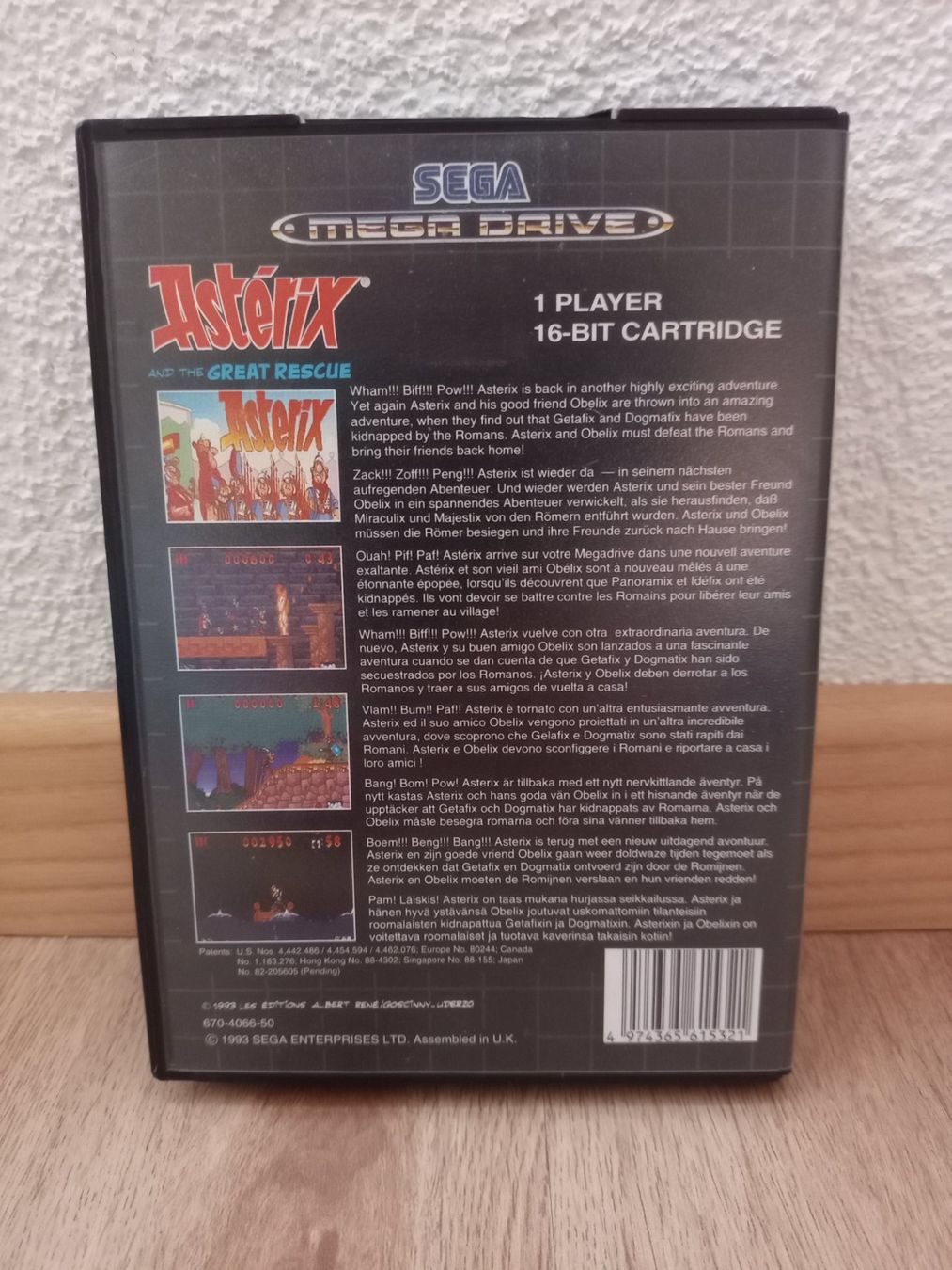Sega Giochi: Asterix and the Great Rescue - Sega Mega Drive – Usato da Spiez venduto da egonolsen 1
