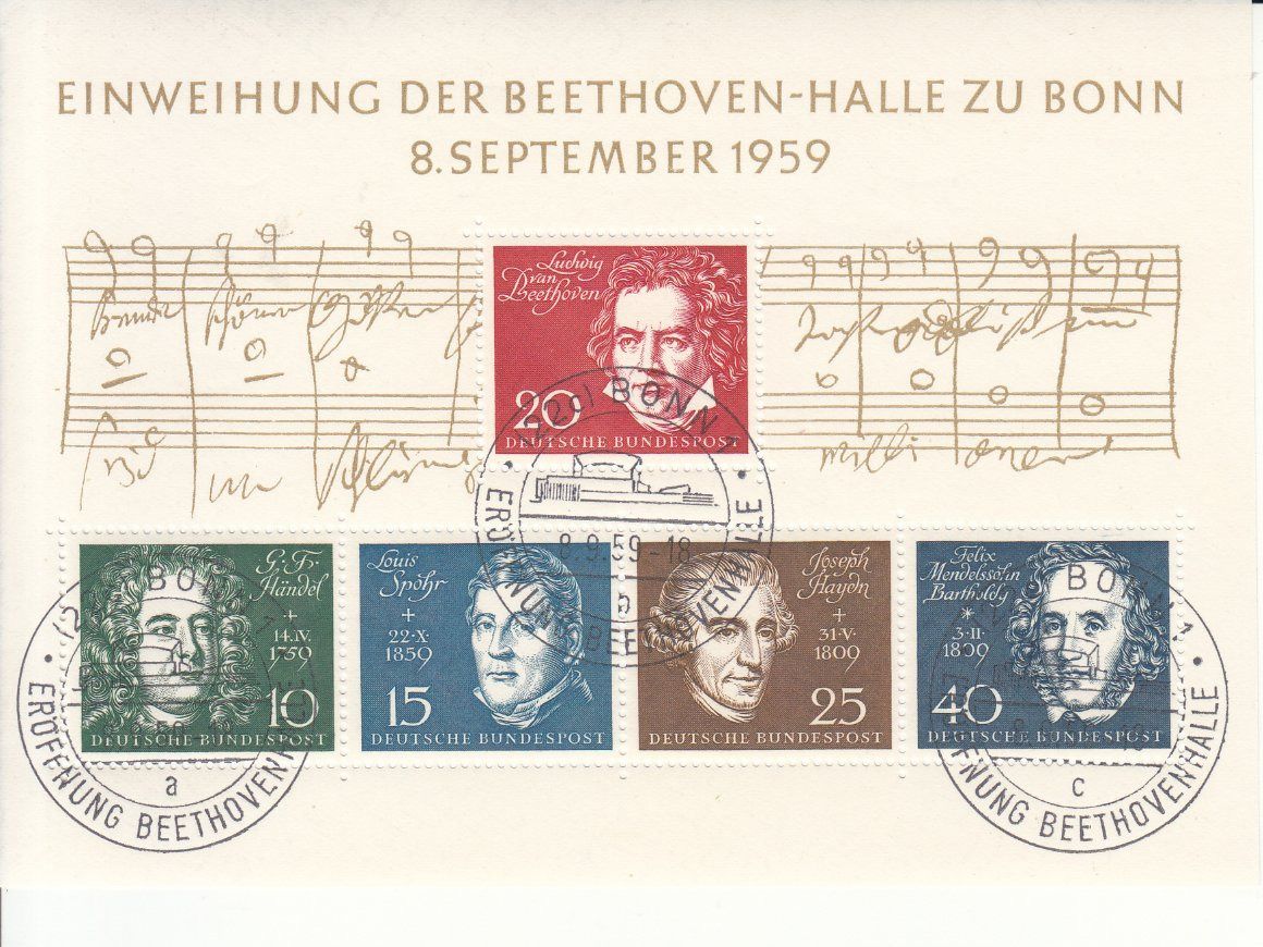 Tous les timbres: BRD Mi Block 2 mit ET – D'occasion à Bürglen TG par StampGraf