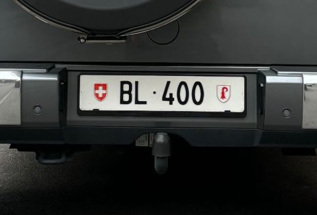 Ecriteaux: Auto Kennzeichen BL 400 (Basel-Landschaft) Kontrollschild – Neuf avec emballage d'origine à Münchenstein par rehmantimepiece