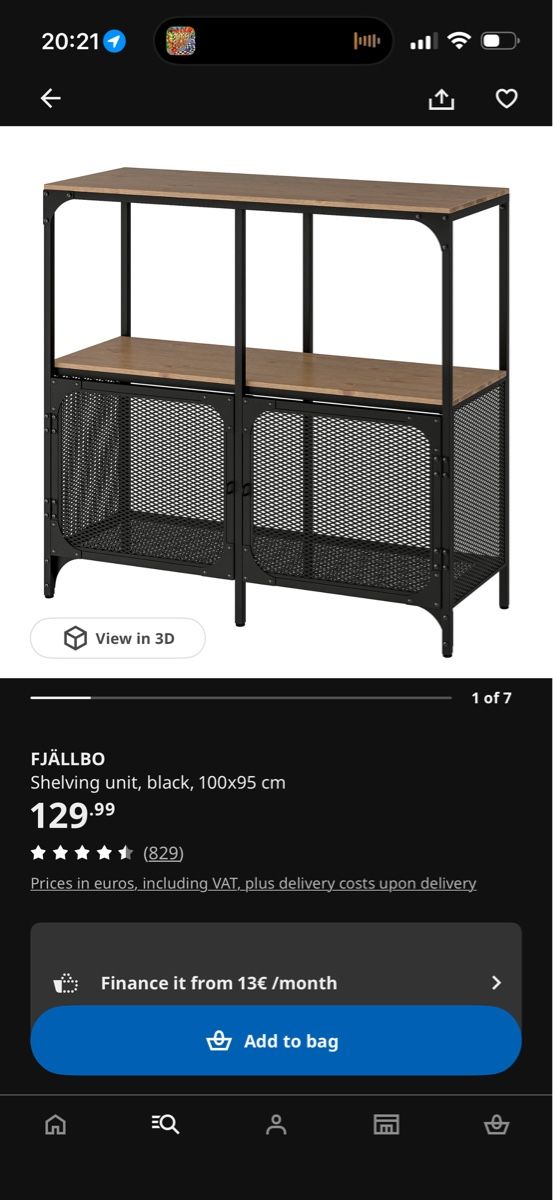 Ikea Scaffali: Ikea Sideboard fjällbo – Usato da Bern venduto da leschewe