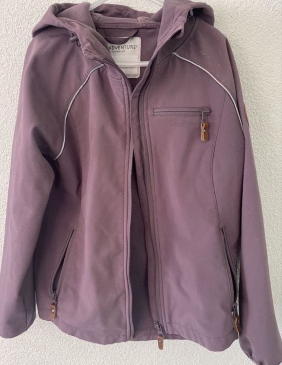 PomPdeLux Softshell Jacke, 134/140 lila (Gebraucht) in