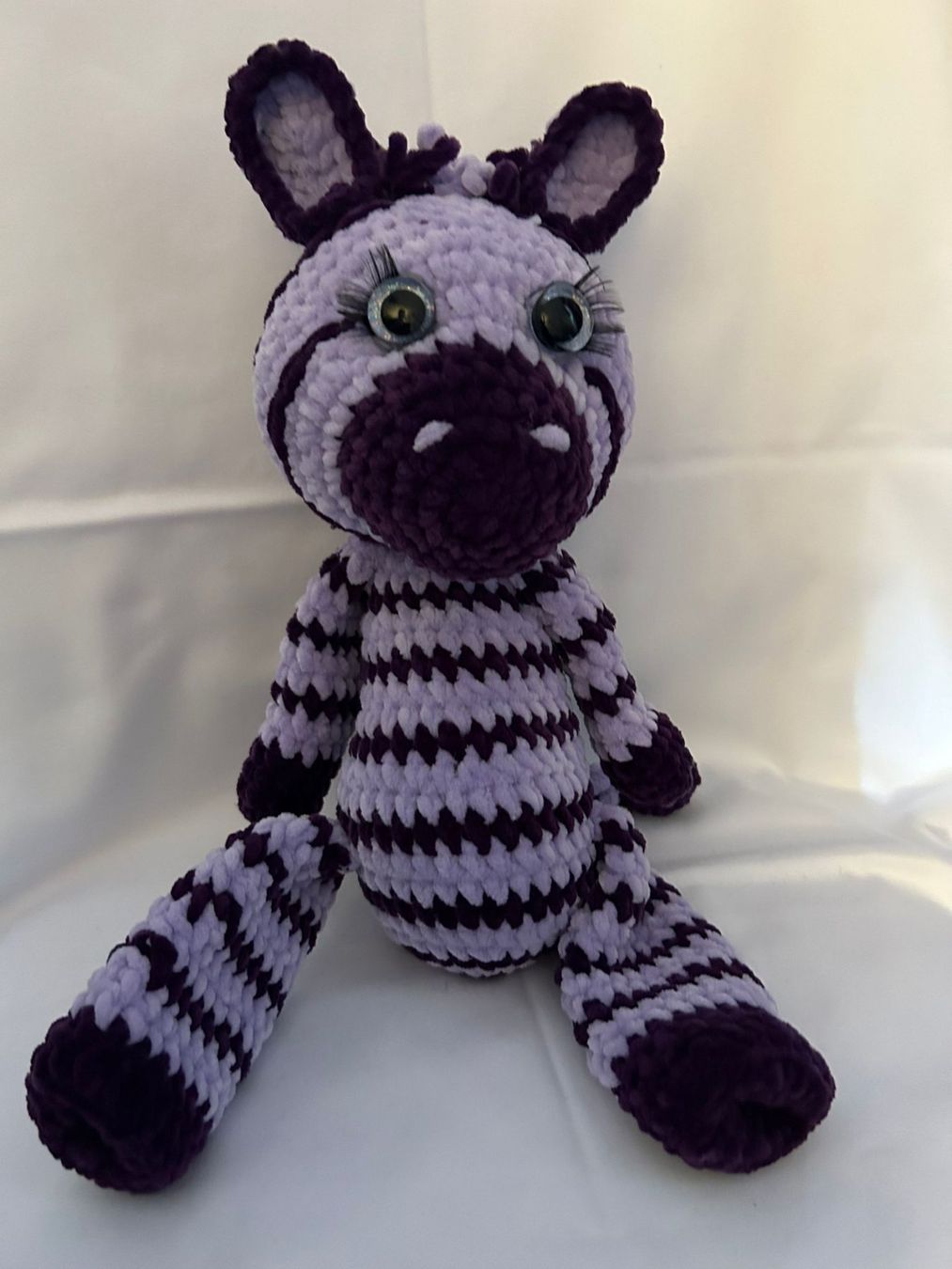 Spielzeuge: Peluche tricoté main velours env. 40cm à CHOIX – Neu (gemäss Beschreibung) aus St-Imier von goodber 3