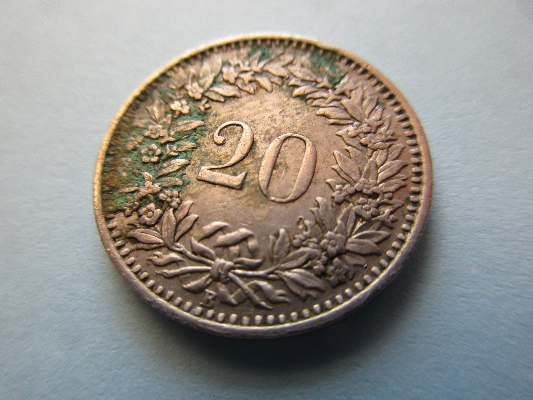 Toutes les monnaies: 20 Rappen 1944 – D'occasion à Freienstein par Delphin888