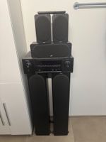 Denon AV-Receiver und Jamo Lautsprecher Set neuwertig
