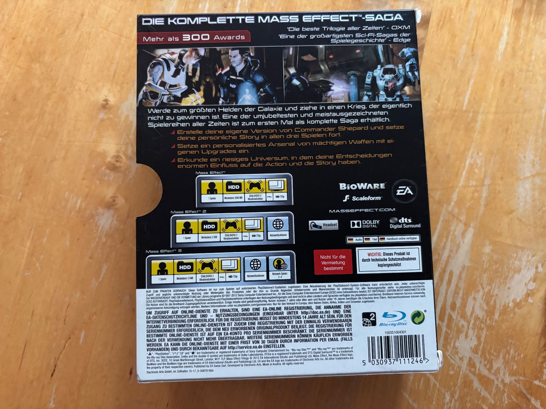 Giochi: Mass Effect Trilogy (CIB) – Usato da Frenkendorf venduto da gelbeZinnie 1