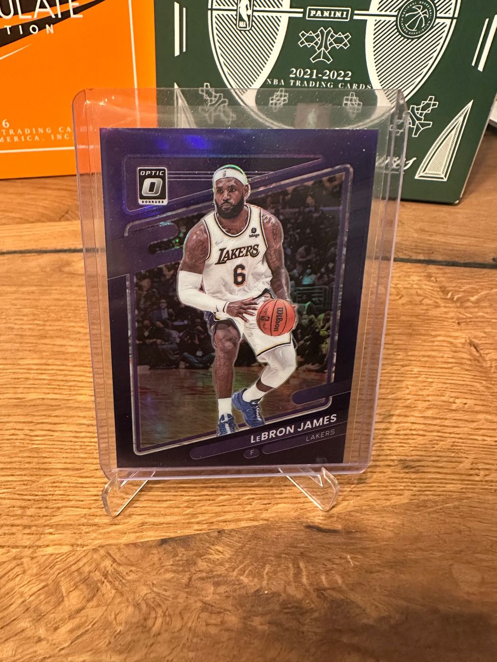 Nba Sammelbilder & Trading cards: Lebron James optic purple – Gebraucht aus Vullierens von Gaara04