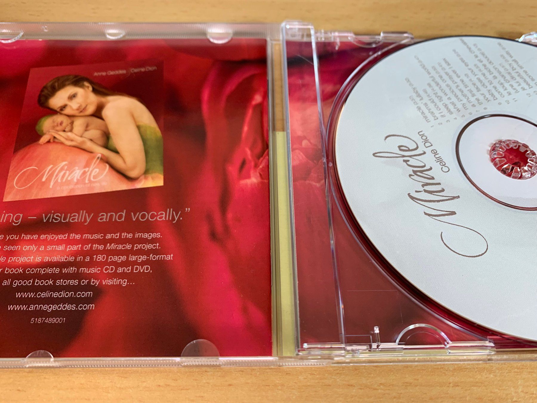 CD: Celine Dion – Miracle – Usato da Rikon im Tösstal venduto da Alpenmutz 2