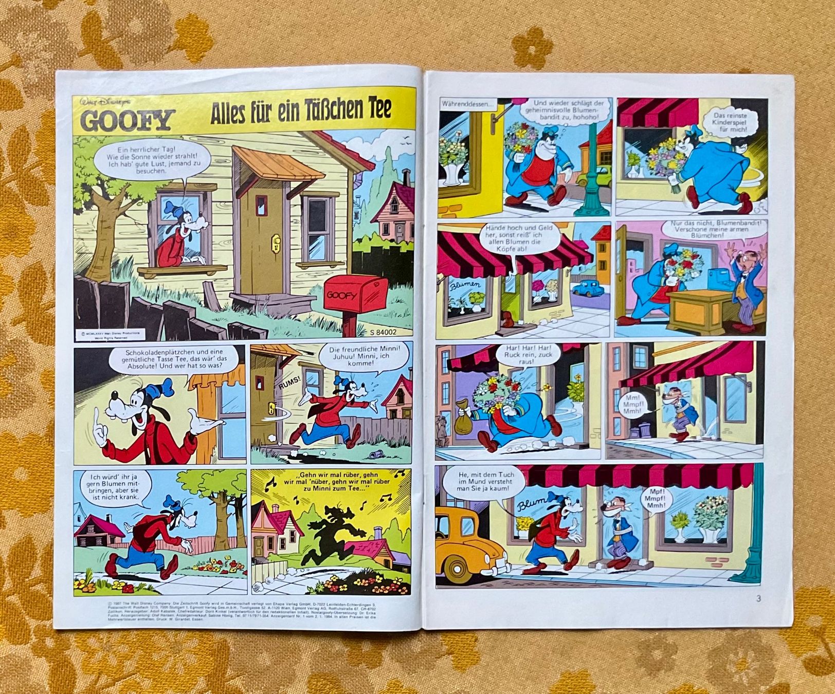 Comics: Goofy Heft Nr 7 von 1987 – Gebraucht aus Endingen von nathan05 1