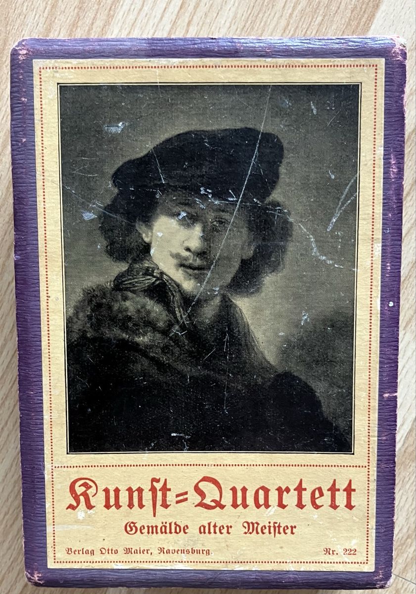Giochi: Kunst-Quartett antik – Usato da Burgdorf venduto da blume016