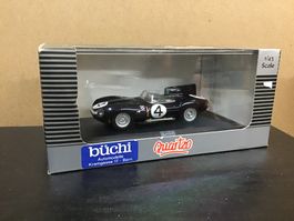 Büchl Quarzo Jaguar D-Type, Le Mans 1956, 1:43
