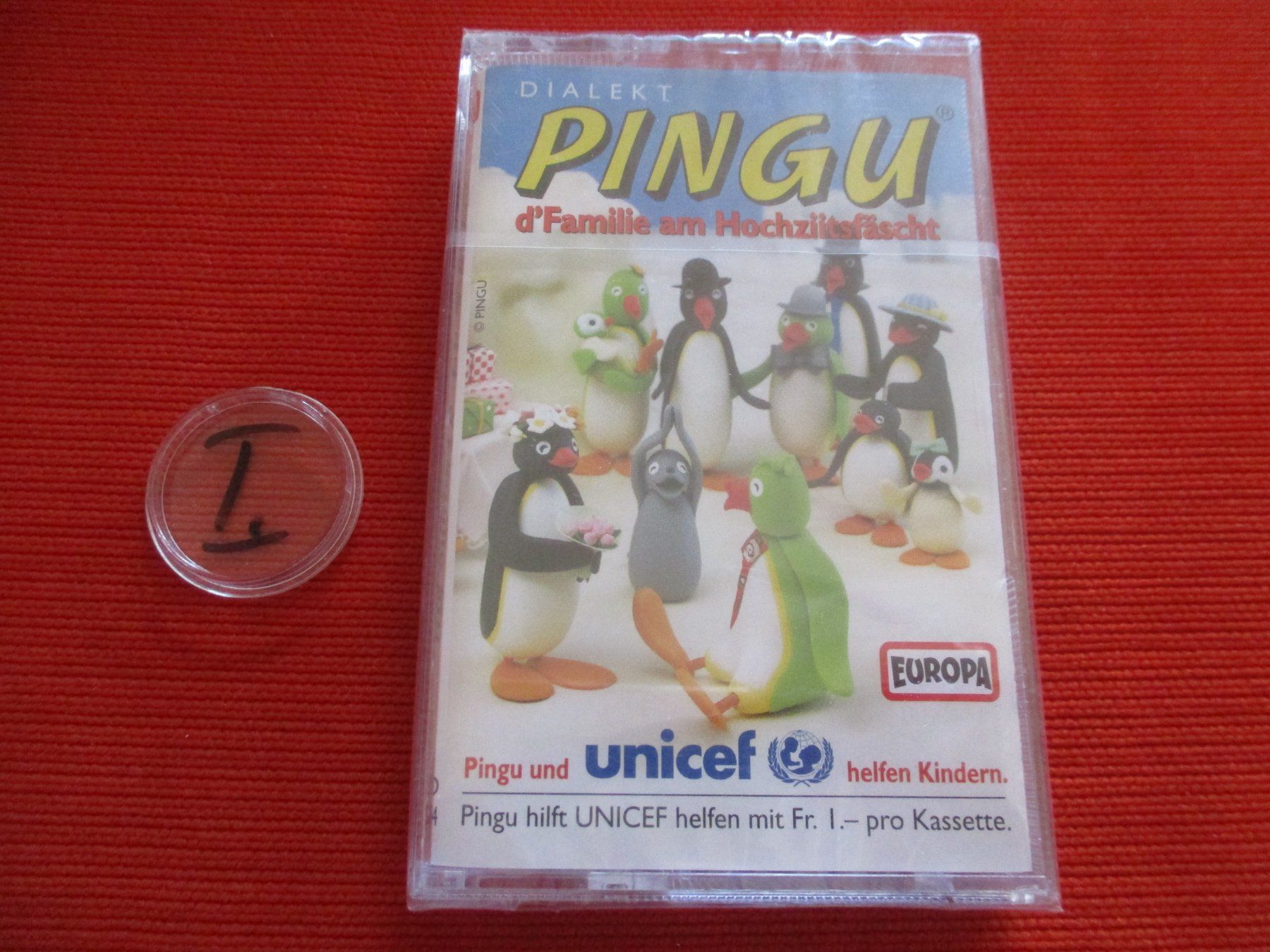Kompaktkassetten: MC Pingu Hochziitsfäscht – Neu und originalverpackt aus Birsfelden von alles-muss-raus