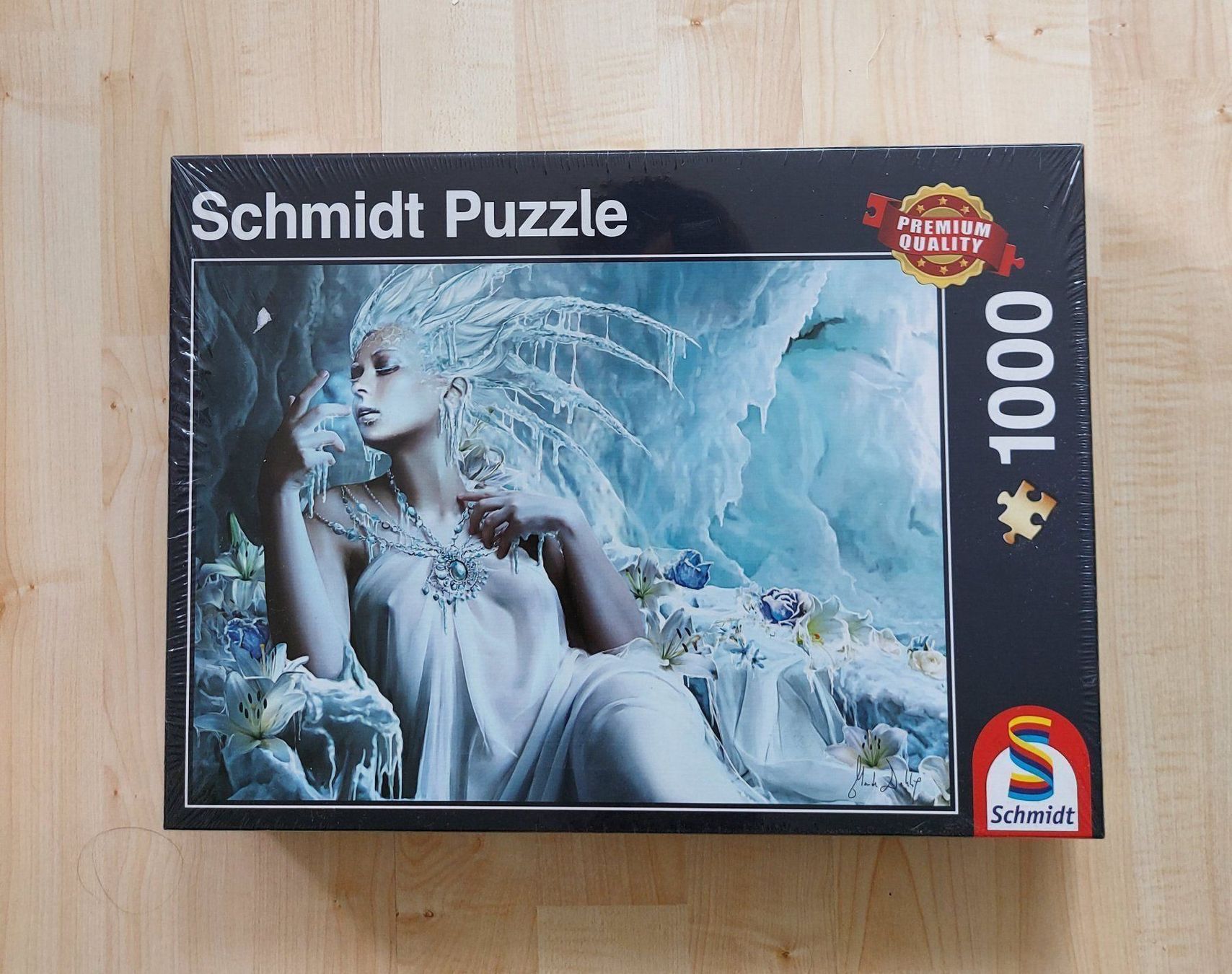 Puzzles: Schmidt Puzzle Eisfee 1000 Teile – Neu und originalverpackt aus Kölliken von arwen6