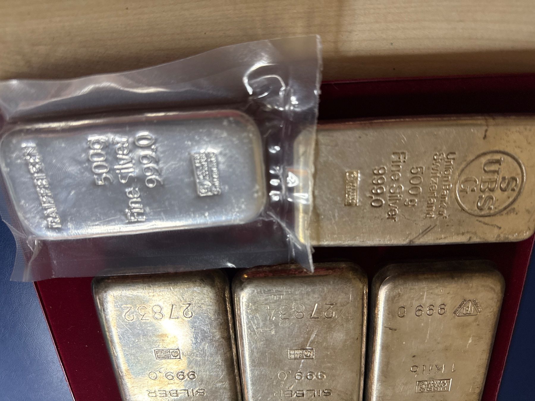 Edelmetalle: 7 Kg Silberbarren – Gebraucht aus Derendingen von iven70 2