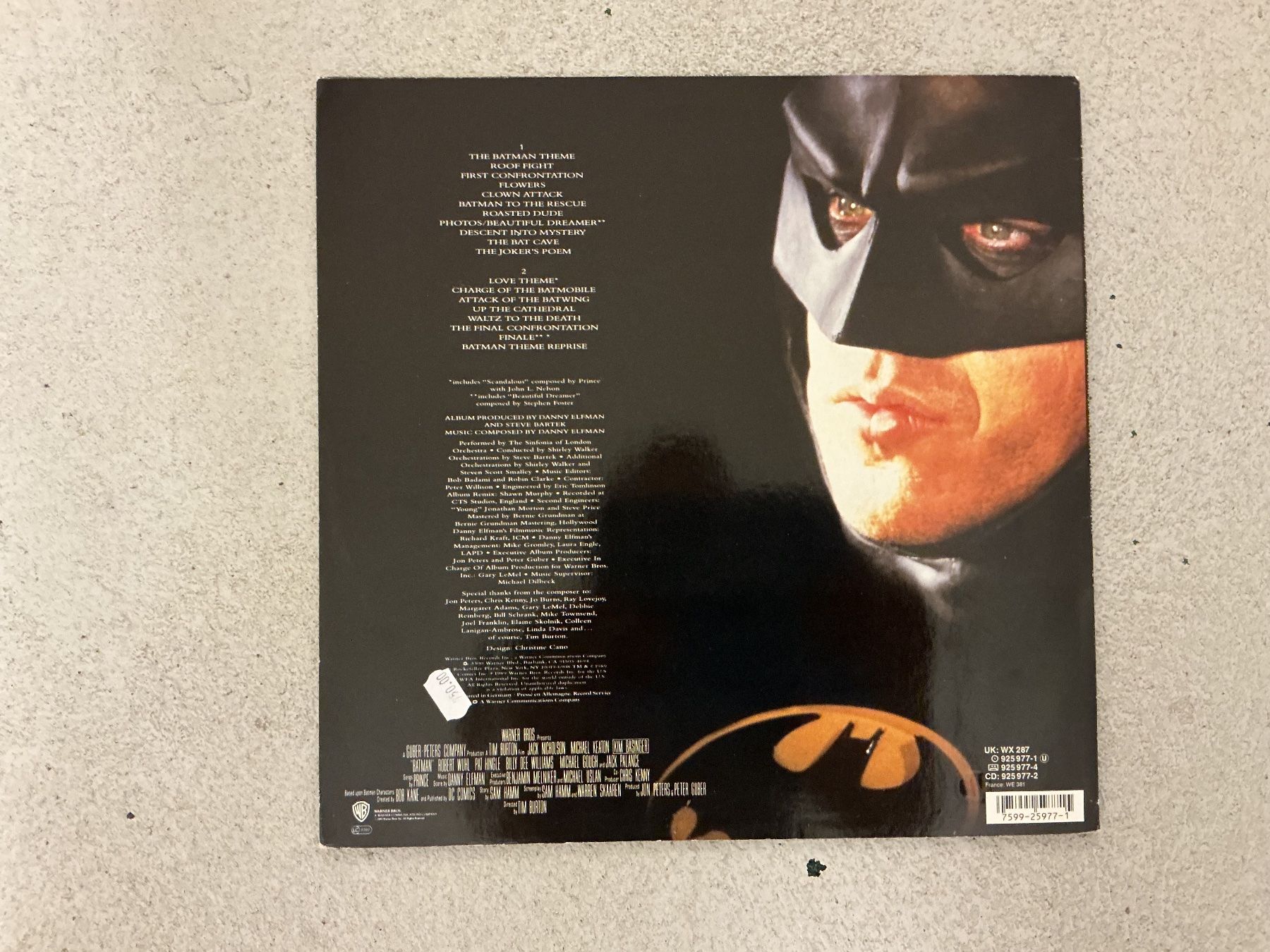 Dischi in vinile: Batman LP - OST – Usato da Winterthur venduto da Tumko_7_Vinyl 1