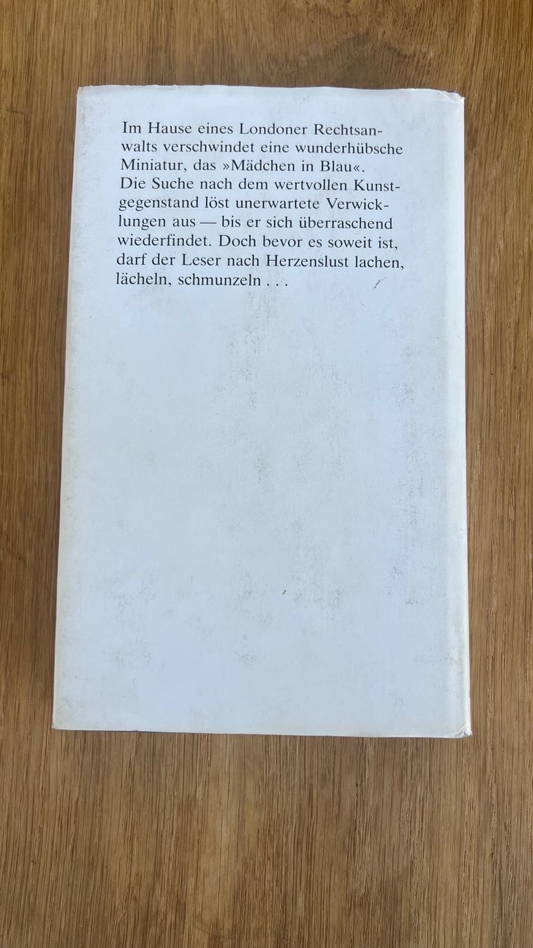 Libri: P.G. Wodehouse - Das Mädchen in Blau 1970 – Usato da Schübelbach venduto da Dolly990_2 1