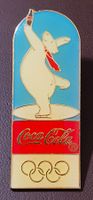 R495 - Pin Eisbär Coca Cola Olympiade