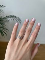 Ring versilbert