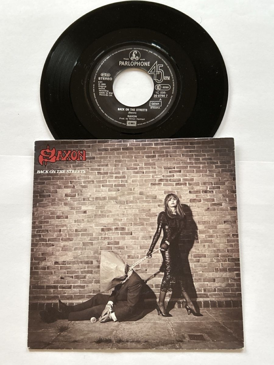 Dischi in vinile: Saxon. 1985. Back on the Streets – Usato da Faulensee venduto da Mizuno06